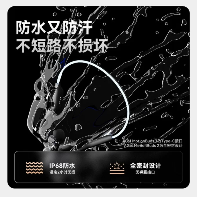 AGM Motionbuds 骨传导耳机